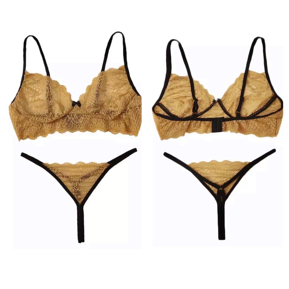 Lace Thong Set